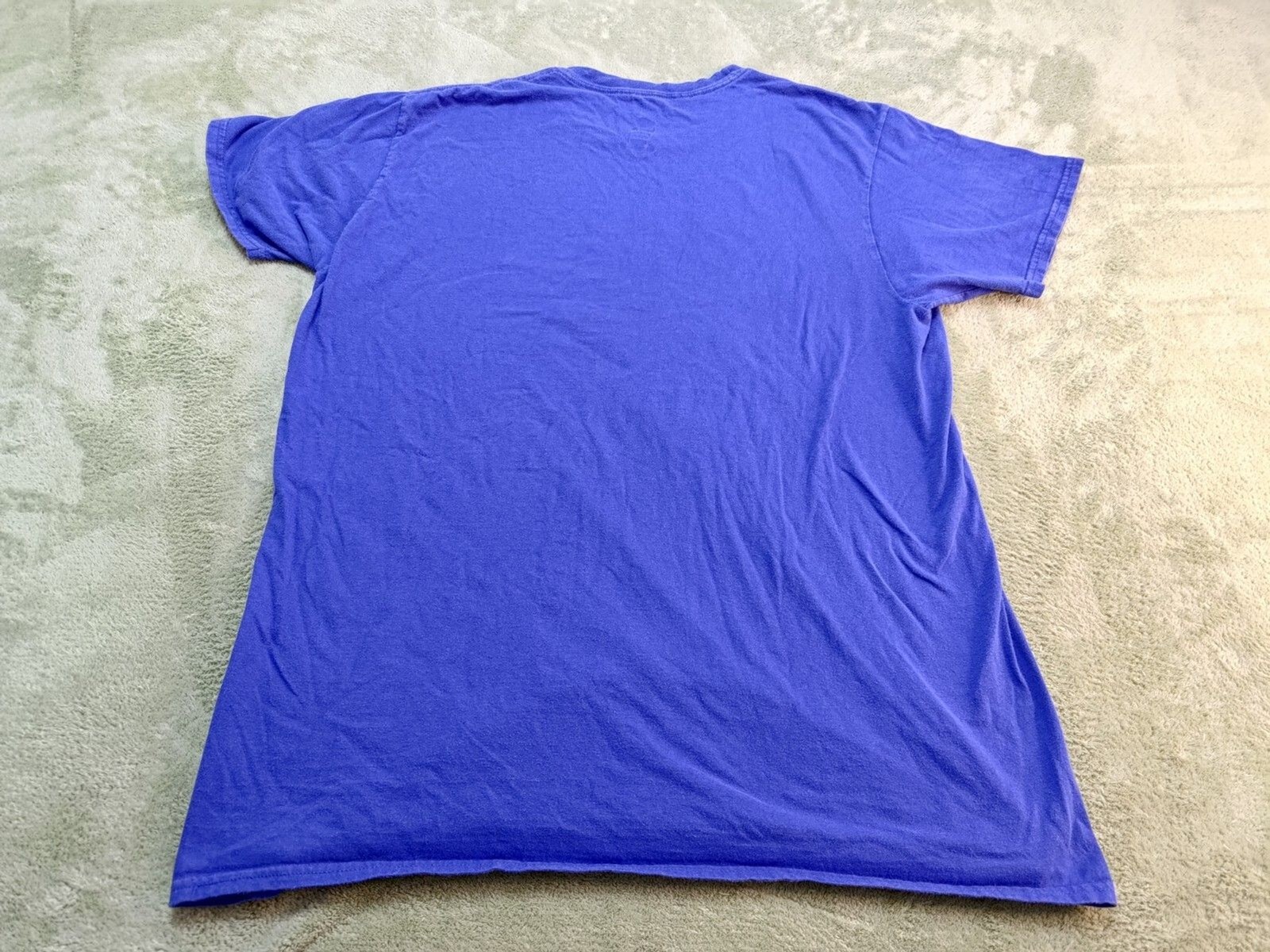 Bud Light Beer Official NFL Sponsor Mens Blue Short Sleeve T-Shirt Size XL