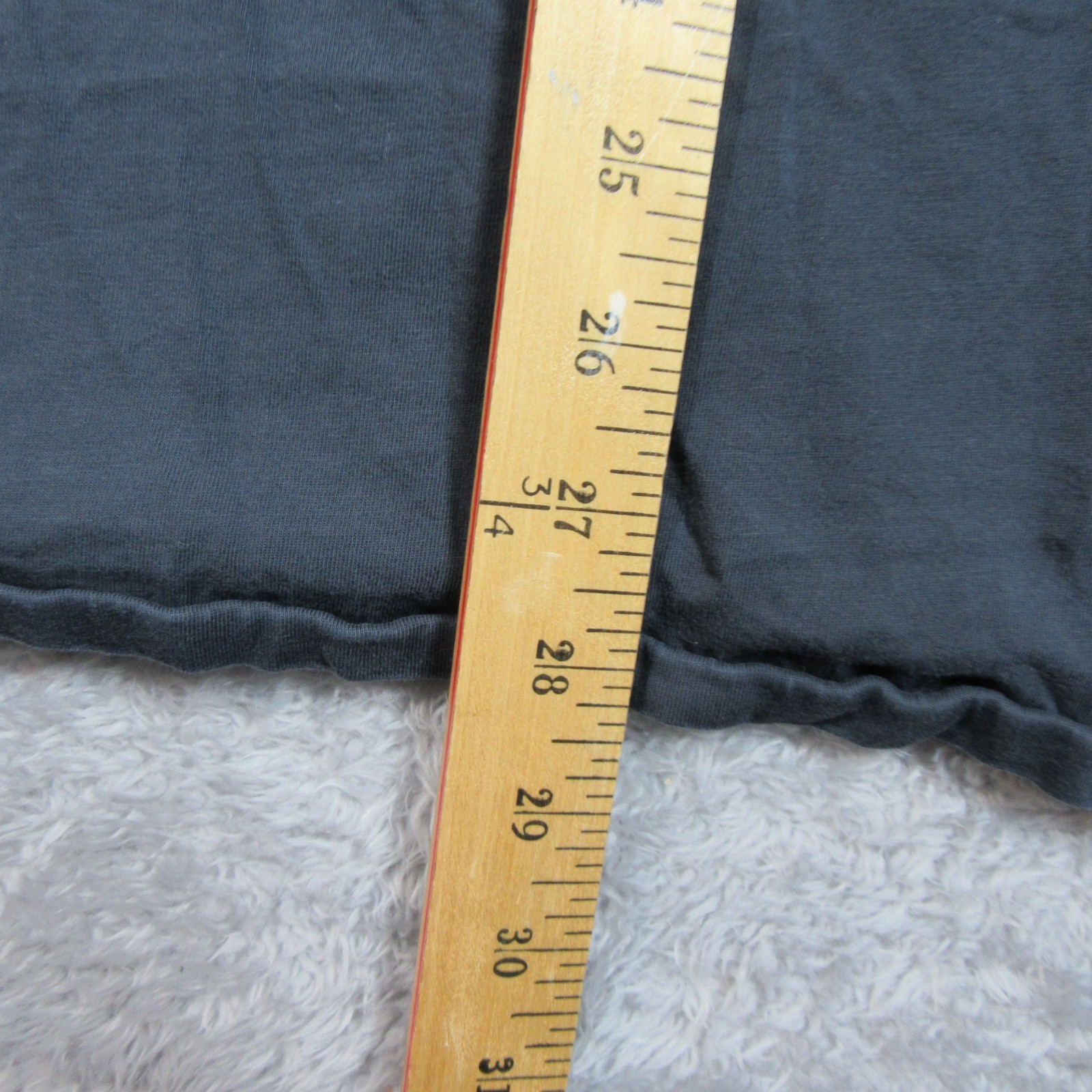 Outerknown Shirt Mens XL Black Pocket Tee Organic Pima Cotton Short Sleeve Crew
