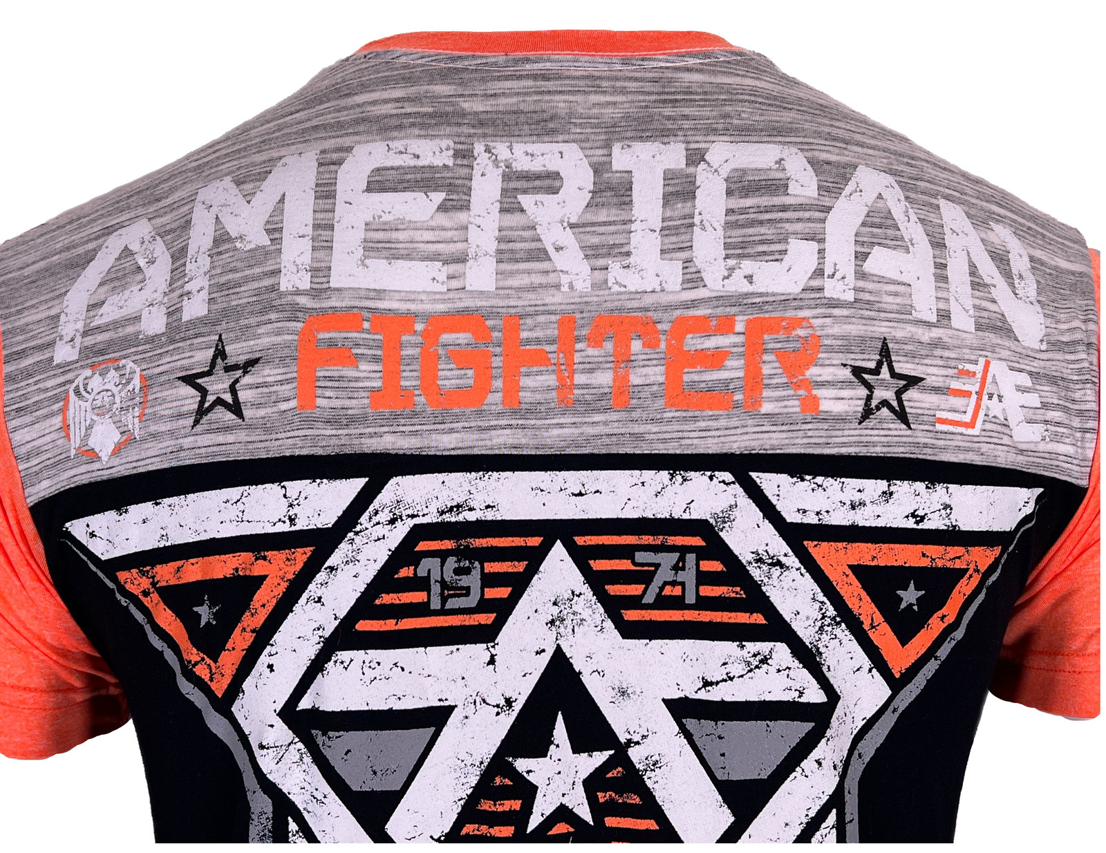 American Fighter Men’s T-shirt Hunter Crew Neck Athletic Panel tee XS-4XL