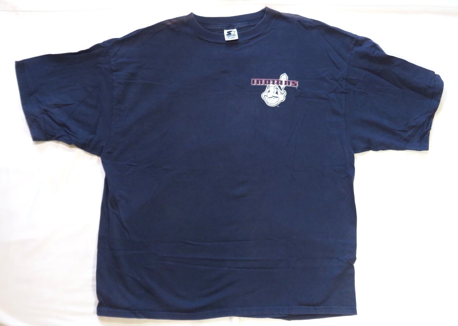 Cleveland Indians Vintage T Shirt 1990’s MLB Baseball Team Defunct Logo 1999
