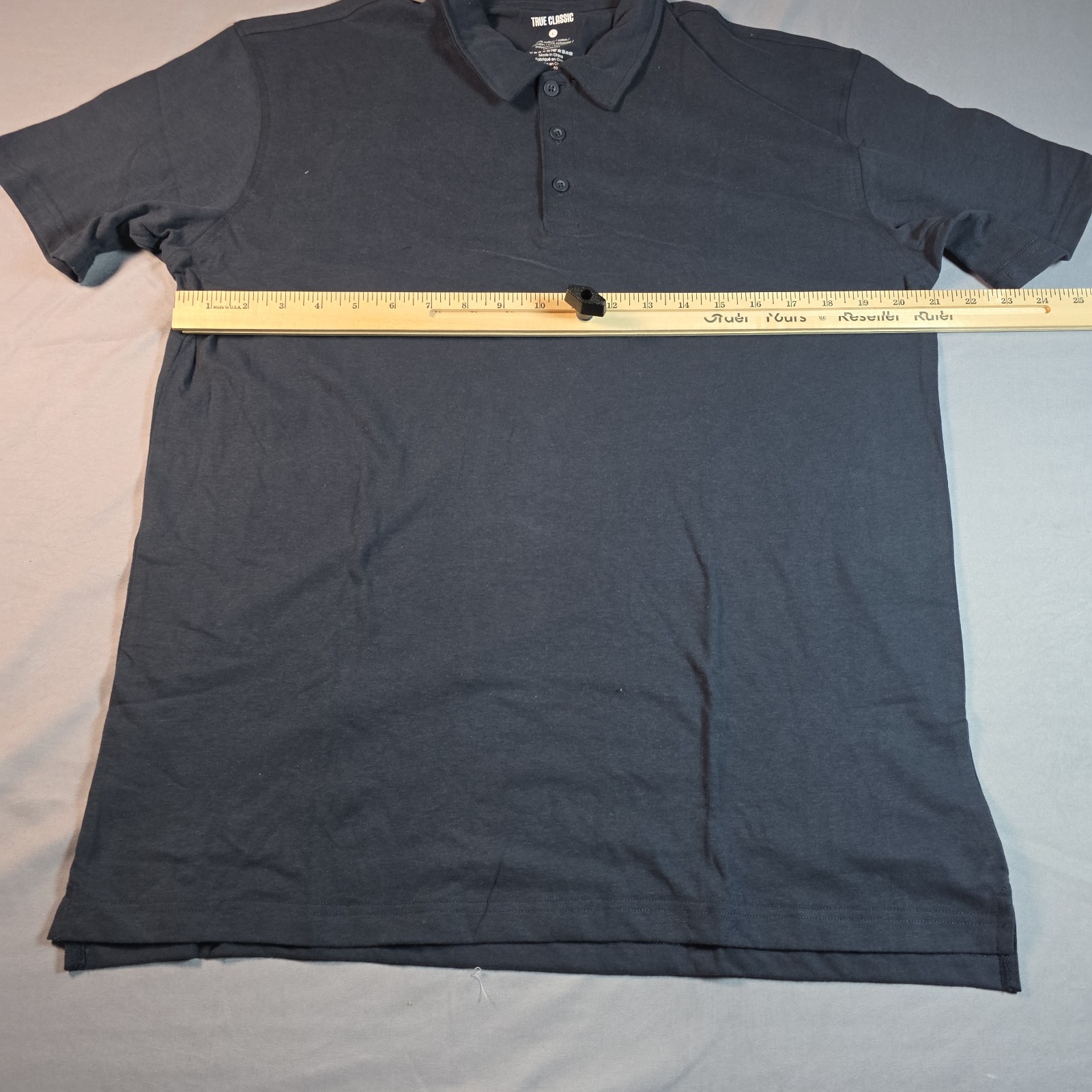 True Classic Polo (3 pack) large L Navy, Heather Blue, Light Heather Gray