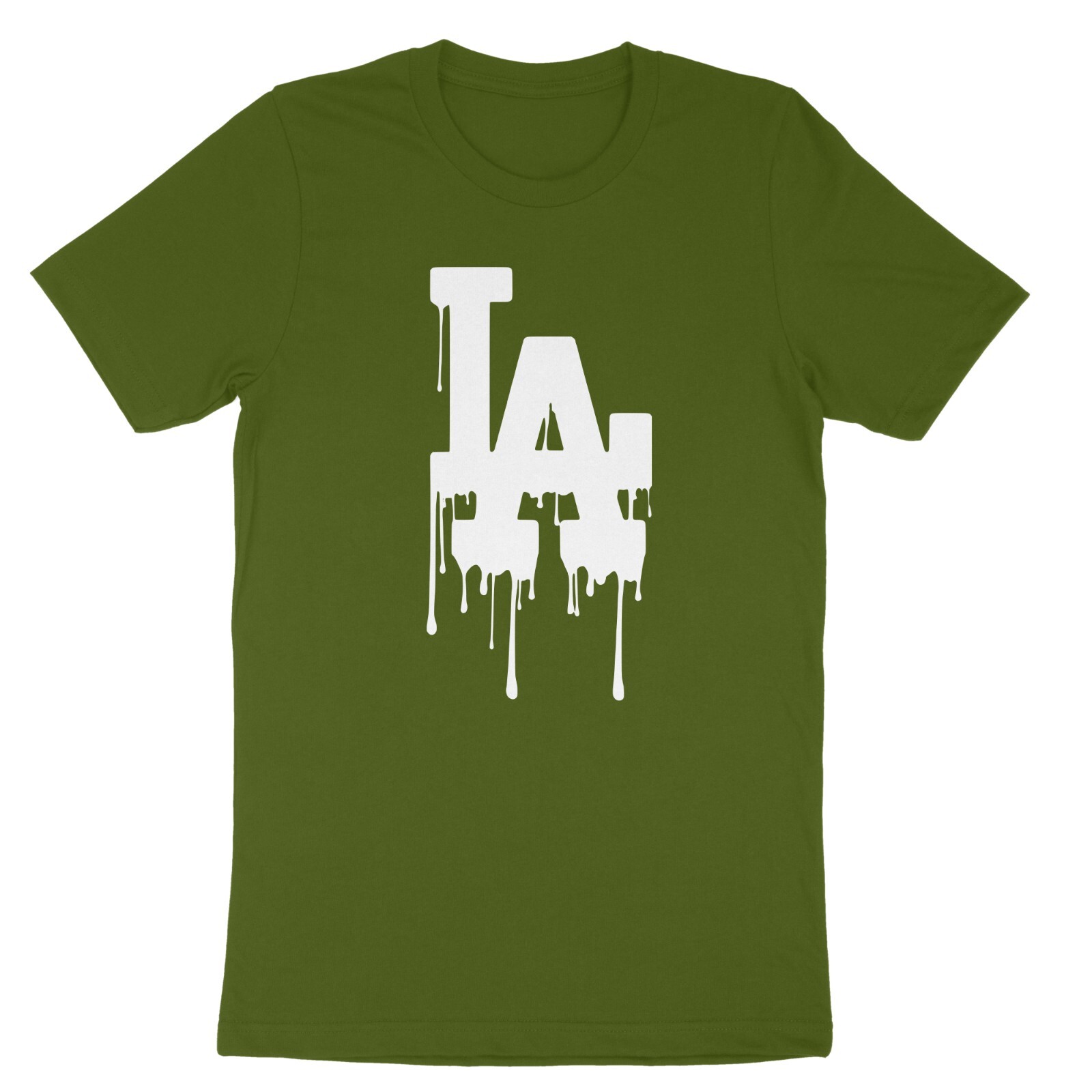 LA Drip, California, Los Angeles Red, Blue, Graphic Design Hip Hop Men’s T-Shirt