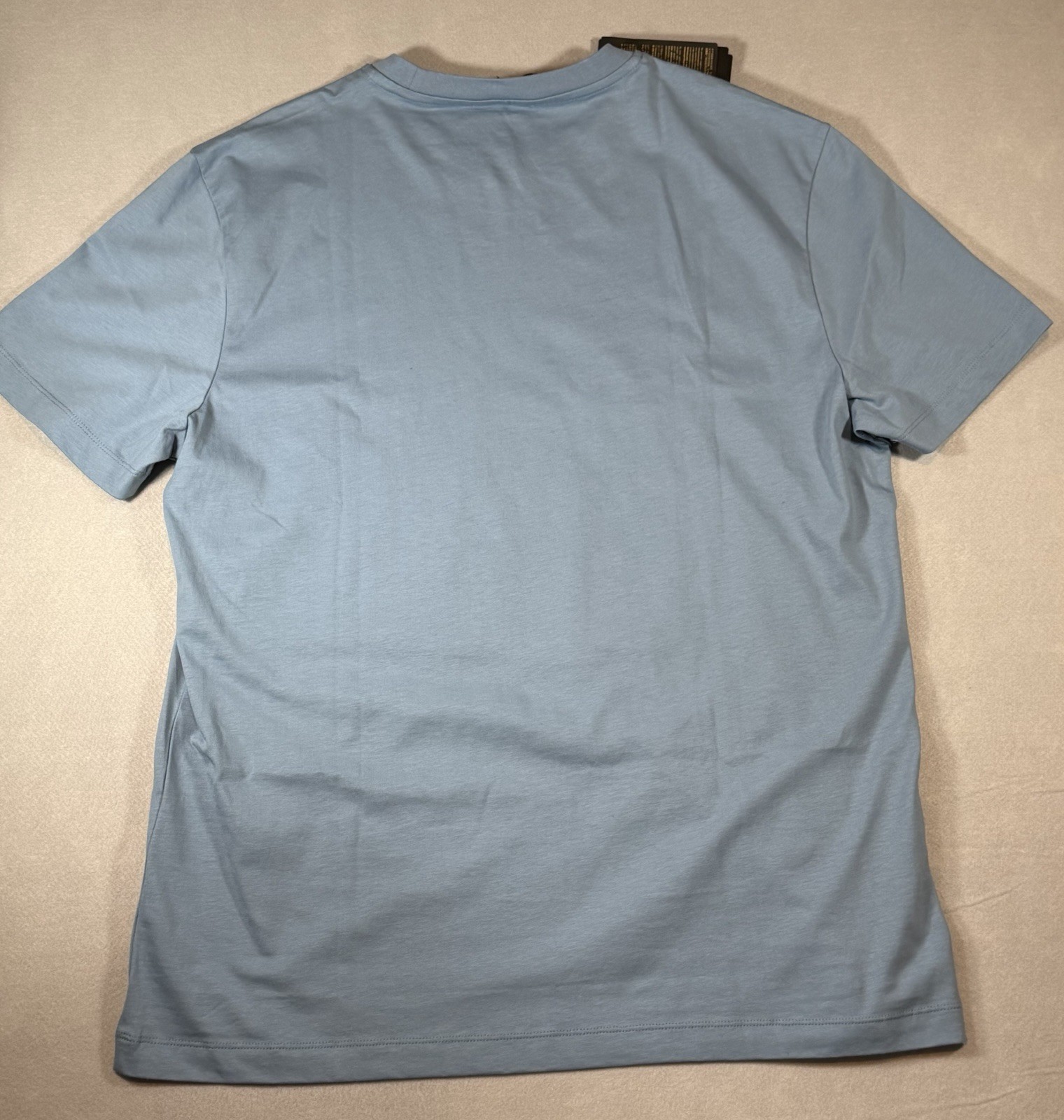Versace Medusa Light Blue Jersey Short Sleeve T-Shirt Men’s Size 2XL Authentic