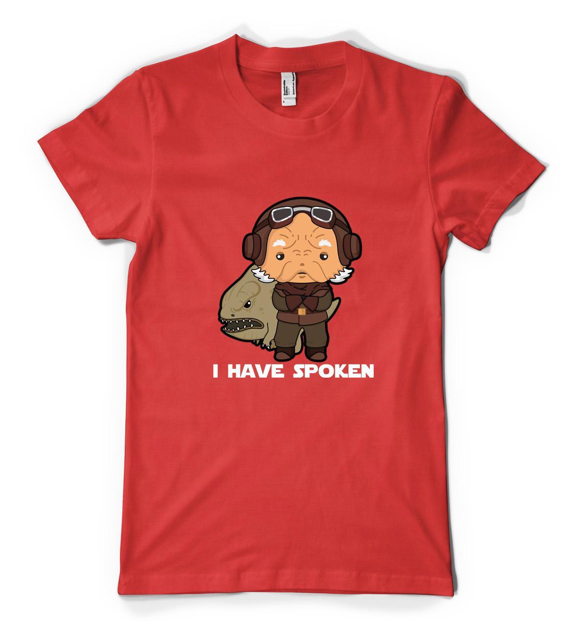 Kuiil I Have Spoken Blurrg Alien Mando Wars Personalised Unisex Adult T Shirt