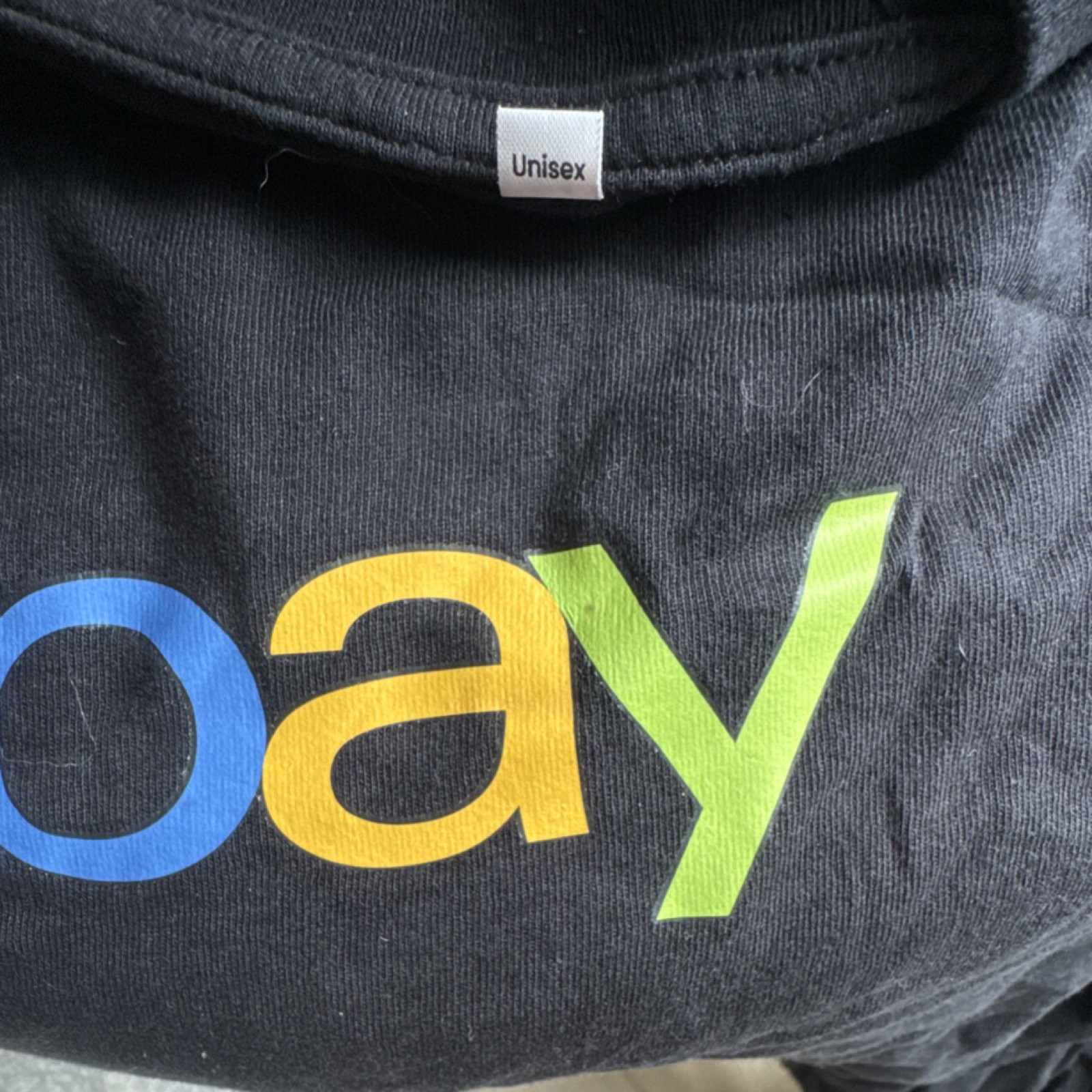 eBay LCGR Summit 2025 Black Cotton Logo Unisex T-Shirt Size M
