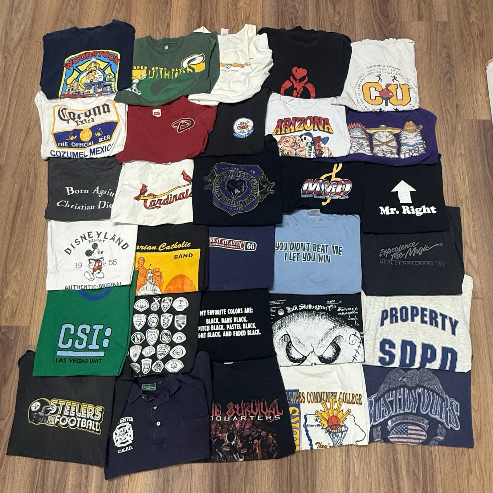 Vintage Modern Reseller Bundle Wholesale T Shirt Lot 30 Items 90s 00s May25-2