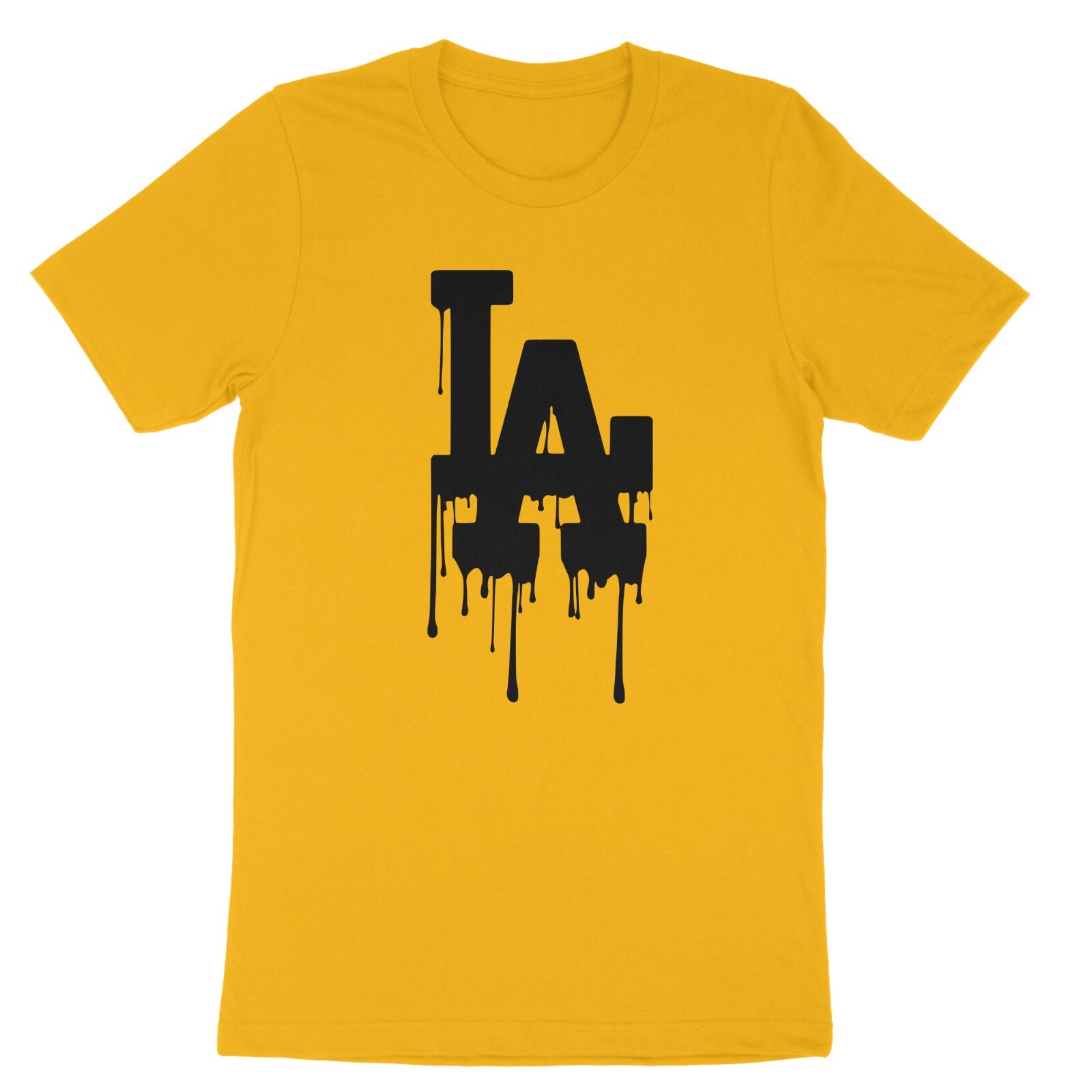 LA Drip, California, Los Angeles Red, Blue, Graphic Design Hip Hop Men’s T-Shirt