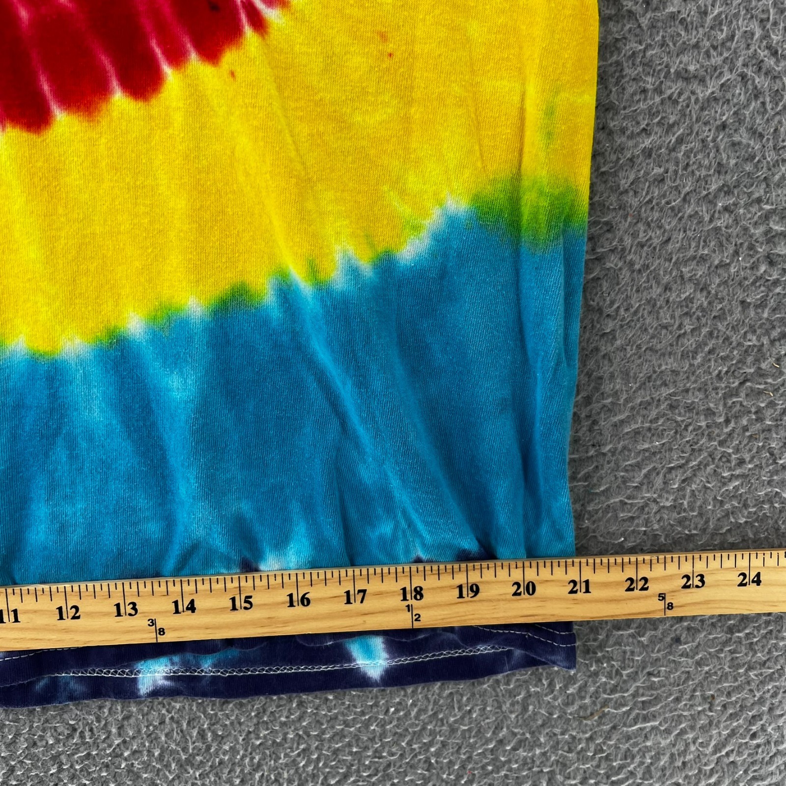 FREEZE Brand Tie Dye T-Shirt Adult Large Multi-Color Spiral Swirl Boho Grunge