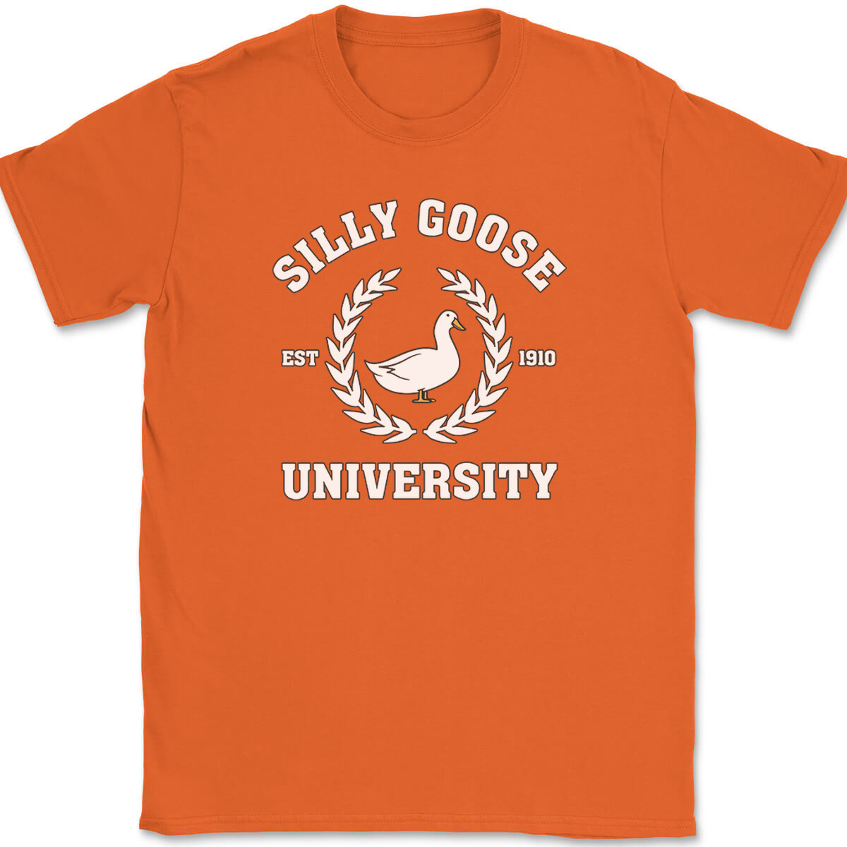 Silly Goose University T-Shirt Tee Funny Cute Humor Novelty Gift