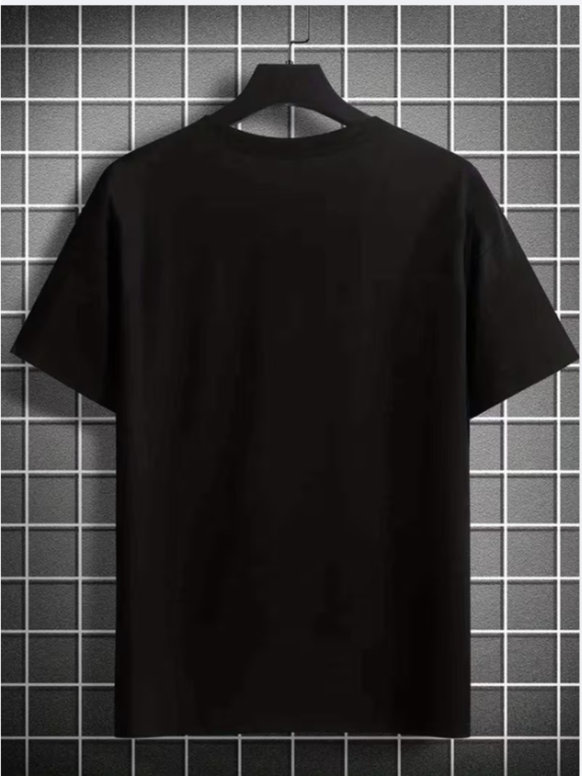 Unisex Crew Neck Casual T-Shirt Comfortable Stretch Fabric Summer Wear❀