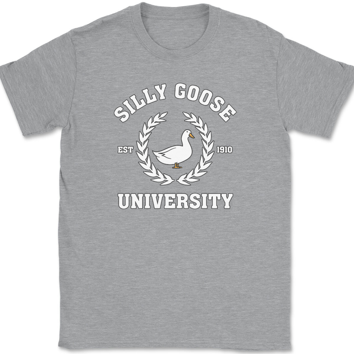 Silly Goose University T-Shirt Tee Funny Cute Humor Novelty Gift