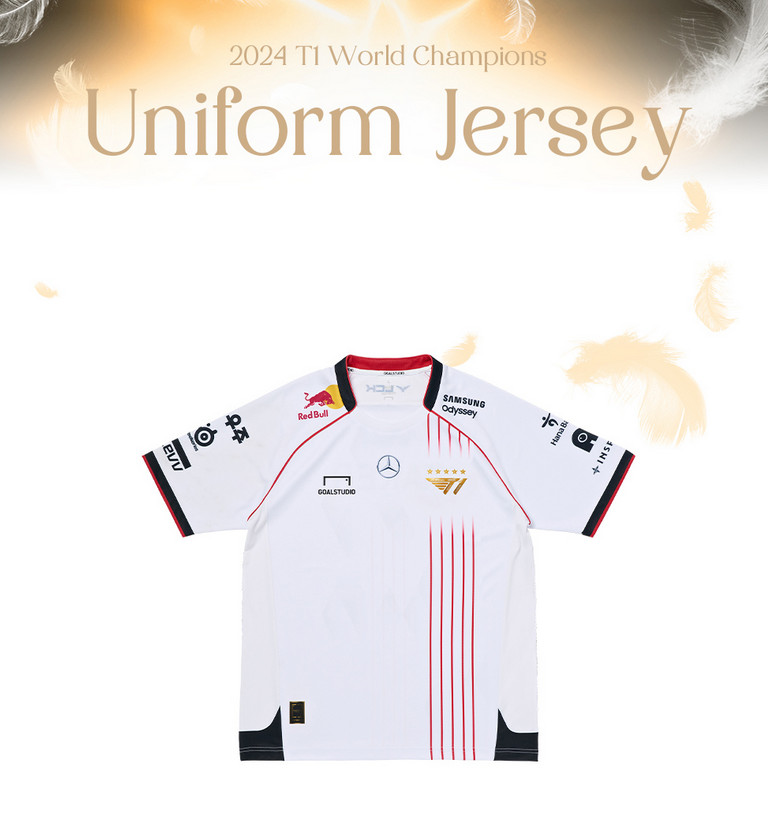 2024 T1 World Champions Uniform Jersey 100% Authentic