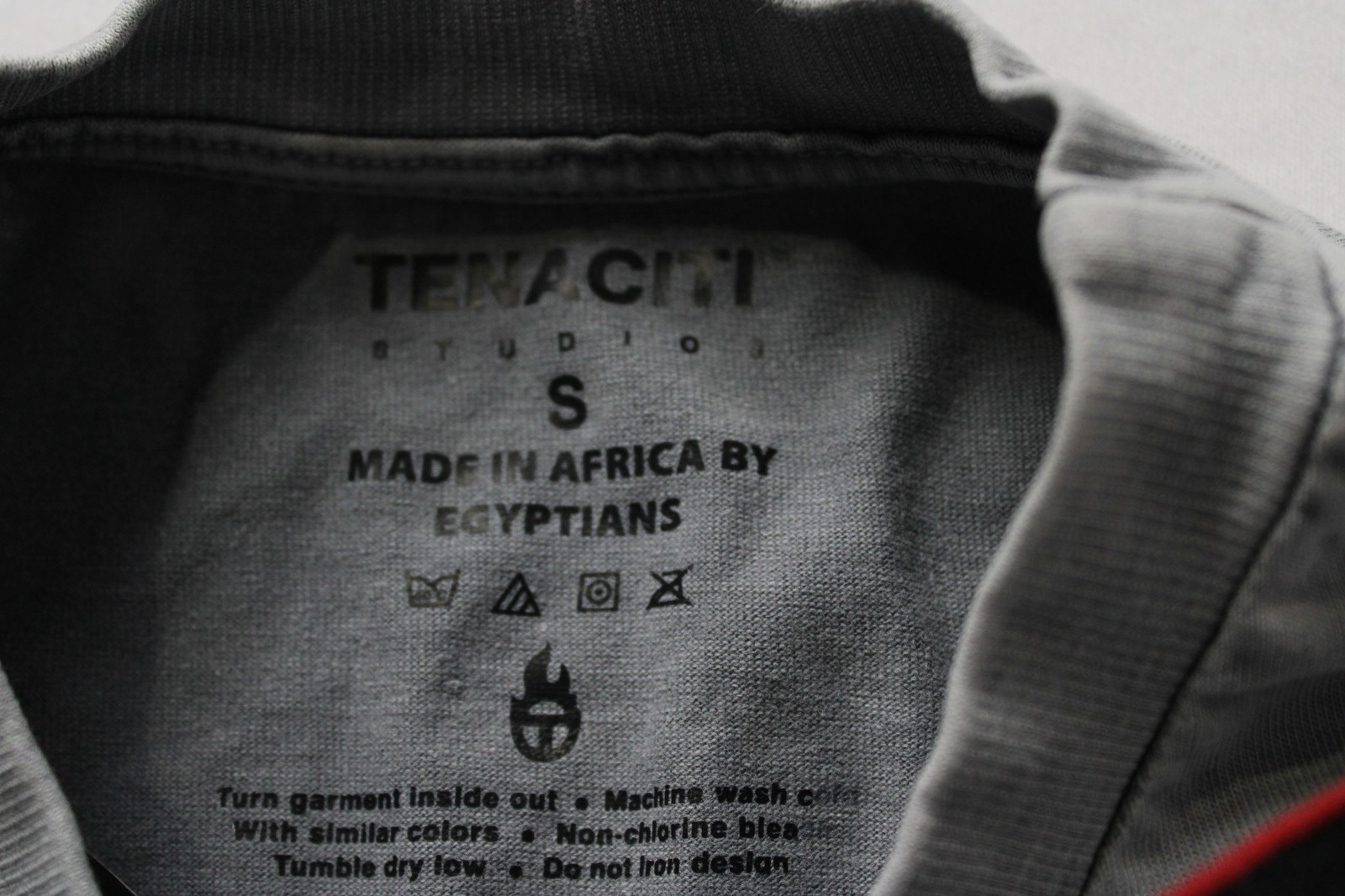Tenaciti Studios Adult’s Short Sleeve Team USA T-Shirt JL3 Gray Small NWT