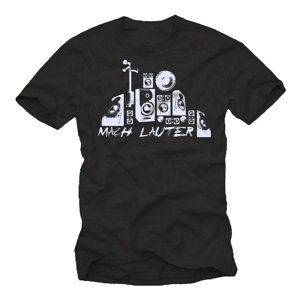 Vintage Electro House Music Mens Graphic T Shirt DJ Party Speaker Tee