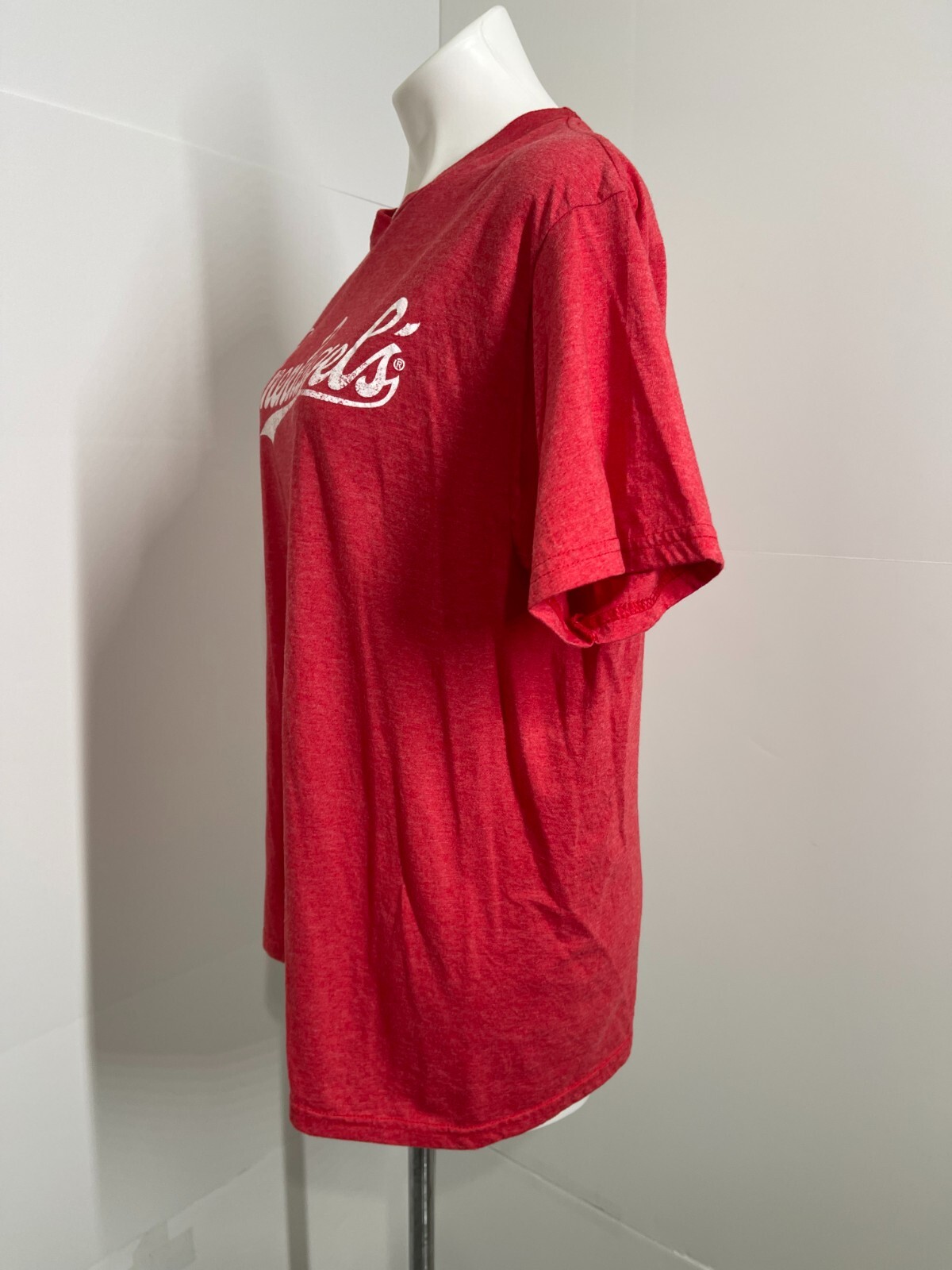 Leinenkugels Beer Classic Retro Logo Men’s Vintage Red Modern T-Shirt Size Large