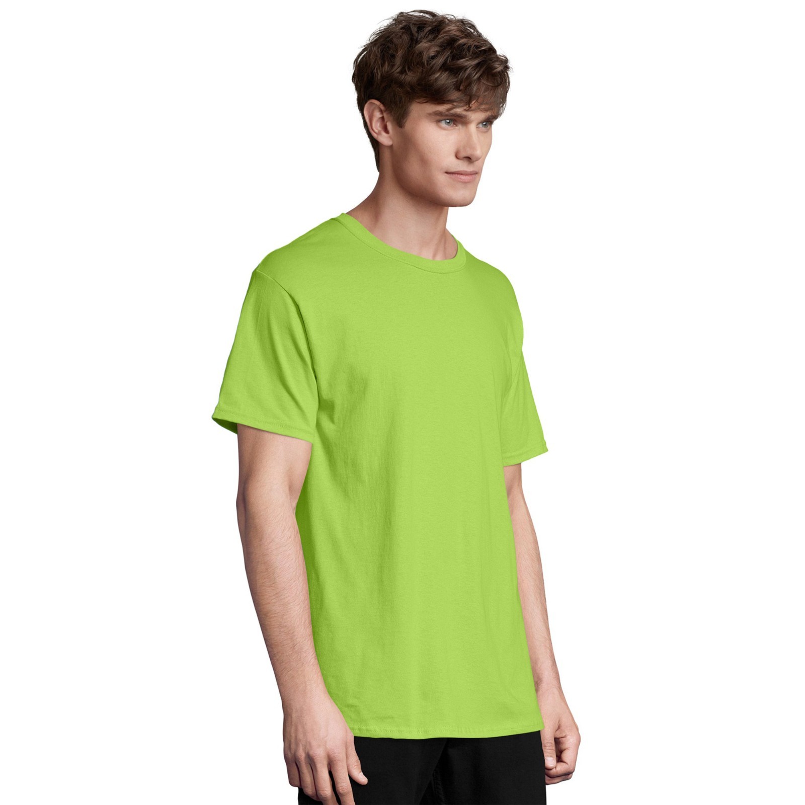 Hanes Essential-T T-Shirt for Men, Short Sleeve Tee, 6-Pack, Mix Color, S-5XL
