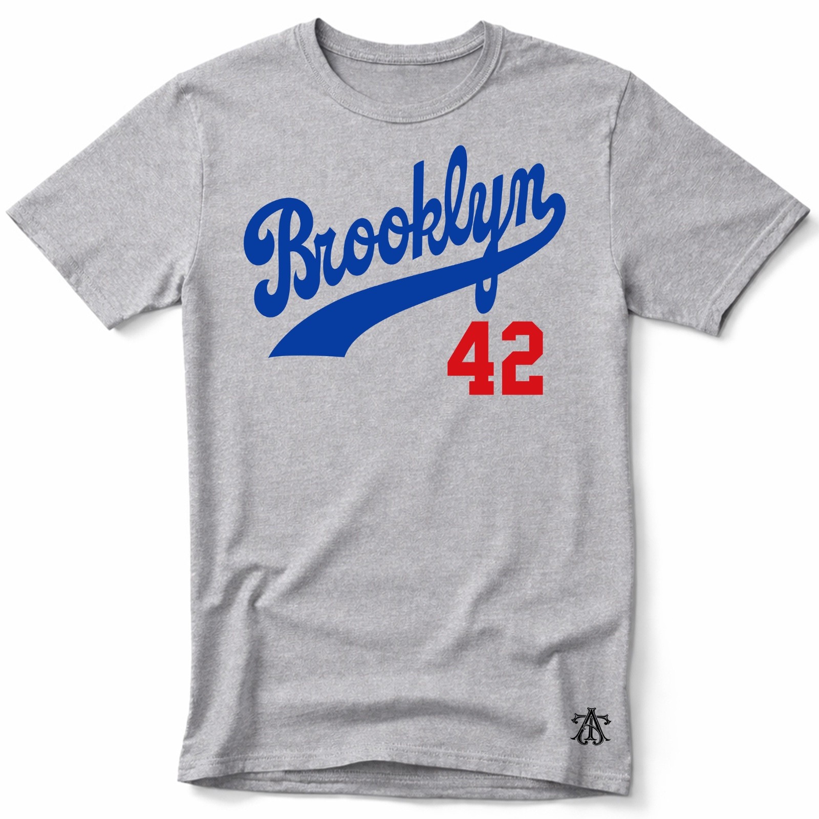 BROOKLYN 42 Baseball HOF themed Pre-Shrunk Ring Spun Cotton T-Shirt
