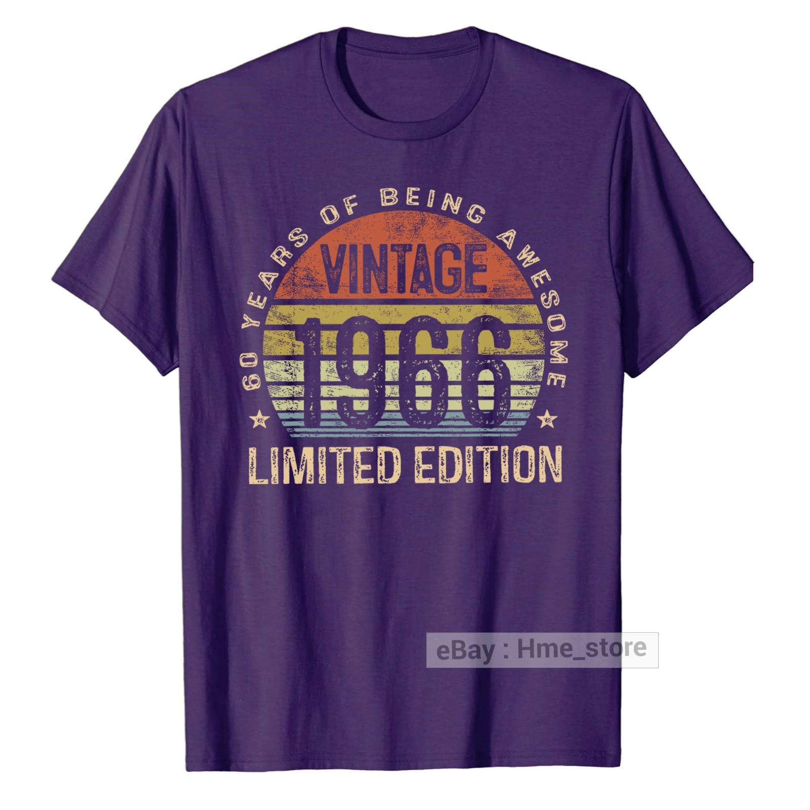 Vintage 1964 Birthday 60 Years Old Of Being Awesome T-Shirt 60th Bday Tee Gifts