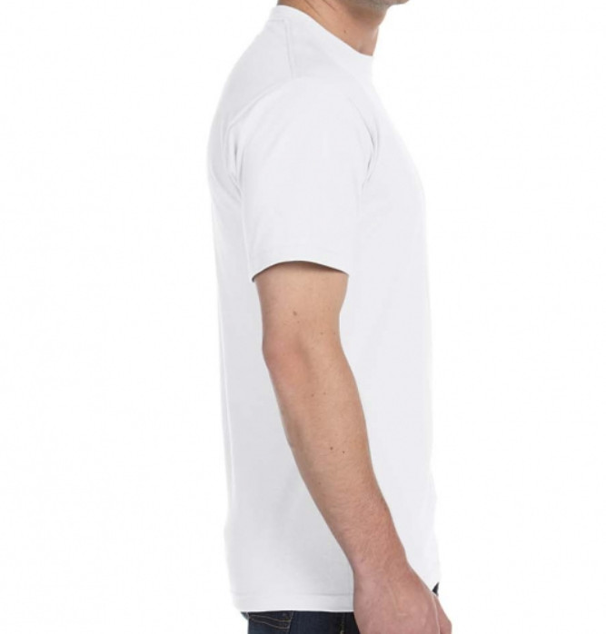 Hanes 2135Z0 T-Shirt for Men, Size M – White