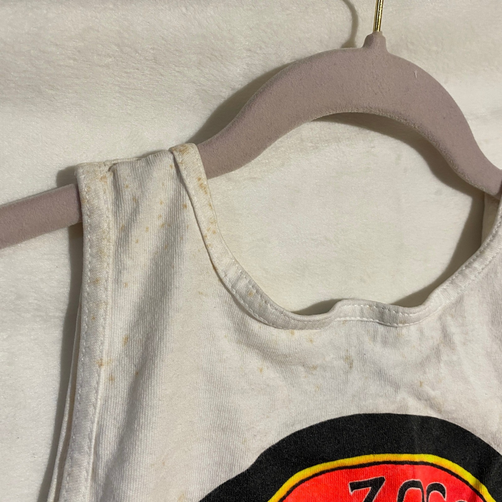 Vintage Mr Zogs Sex Wax Tank Top White Oneita Power-T Made in USA Small K3