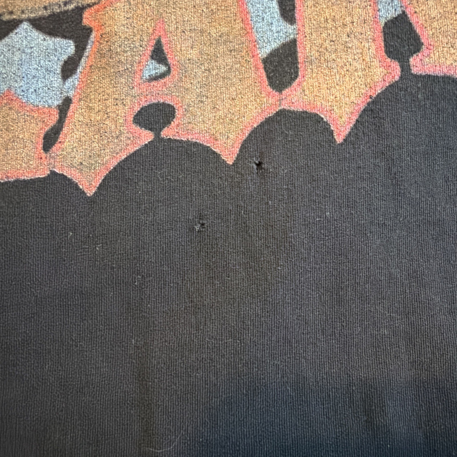 Vintage Wu-Tang Clan Raekwon Ice Cream Fire Exit Faded Black L T-Shirt REPRINT