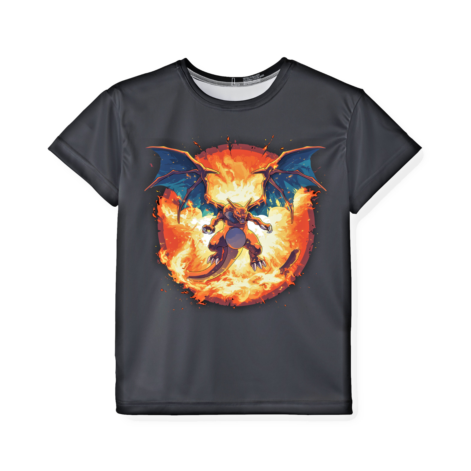 Pokemon Characters Youth Size Clothing Custom Design Printed Front T-Shirt XS-XL