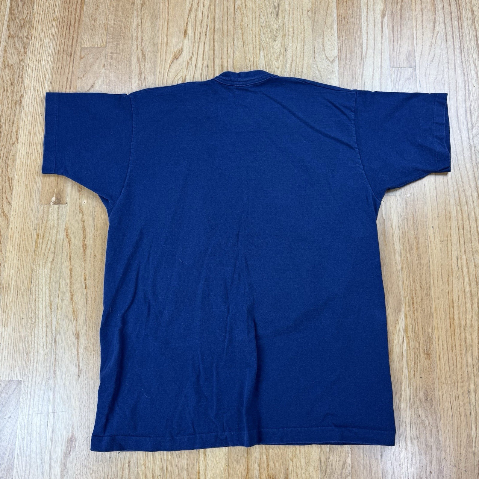 Vtg Atlanta Georgia USPS 1996 Single Stitch T Shirt Sz XL Blue Graphic Print