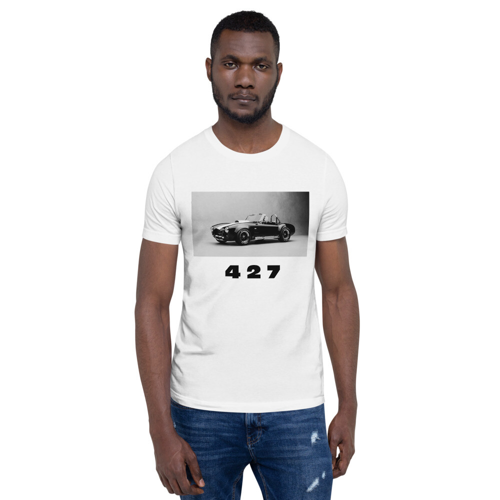 Cobra Shelby 427 Cotton T Shirt 100% combed and ring-spun cotton