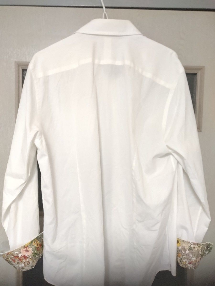 Paul Smith Collection Floral Print Dress Shirt XL Casual Formal Japan For 14+