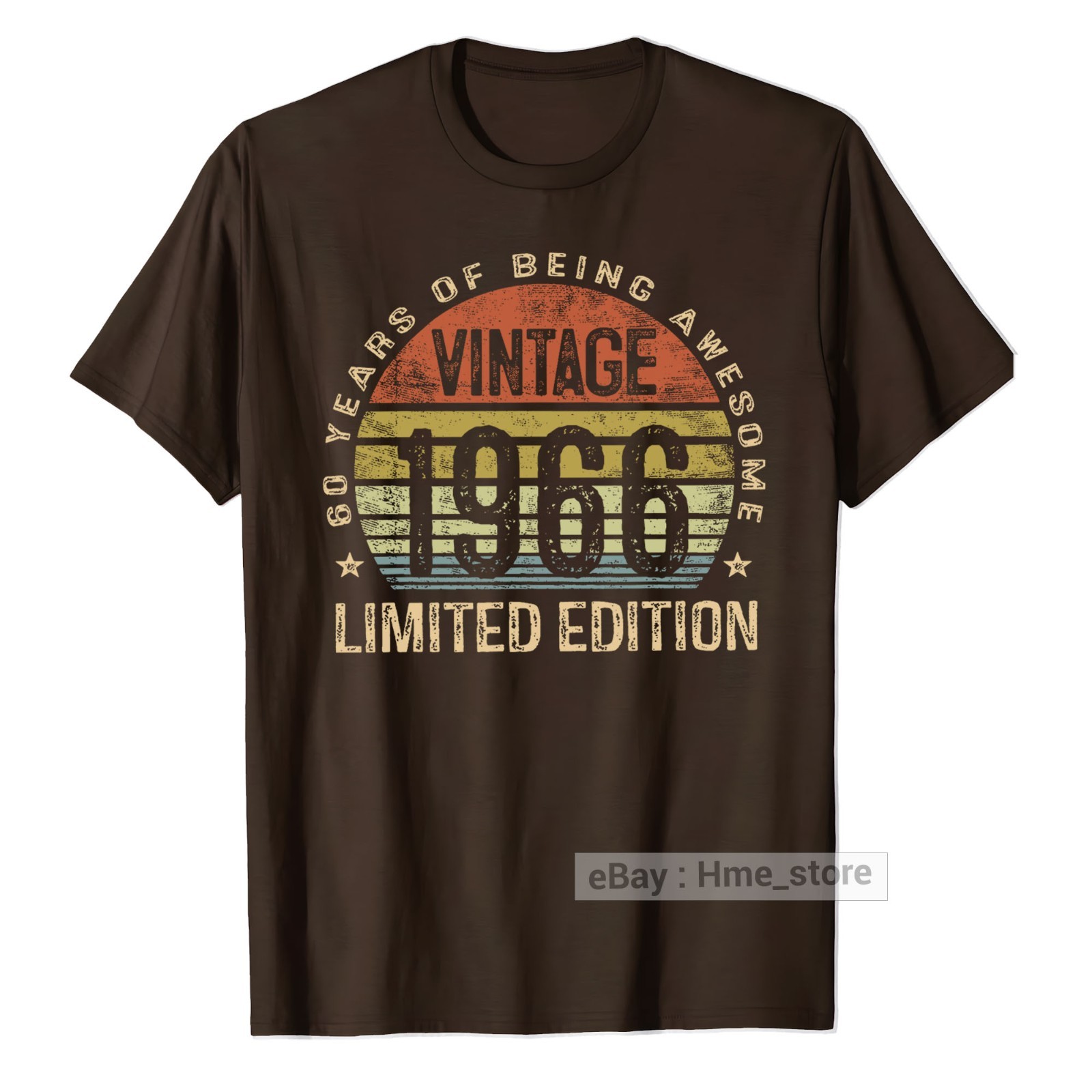 Vintage 1964 Birthday 60 Years Old Of Being Awesome T-Shirt 60th Bday Tee Gifts