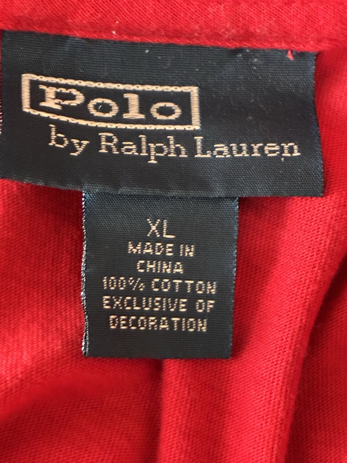 Polo Ralph Lauren Men’s XL Red Tshirt