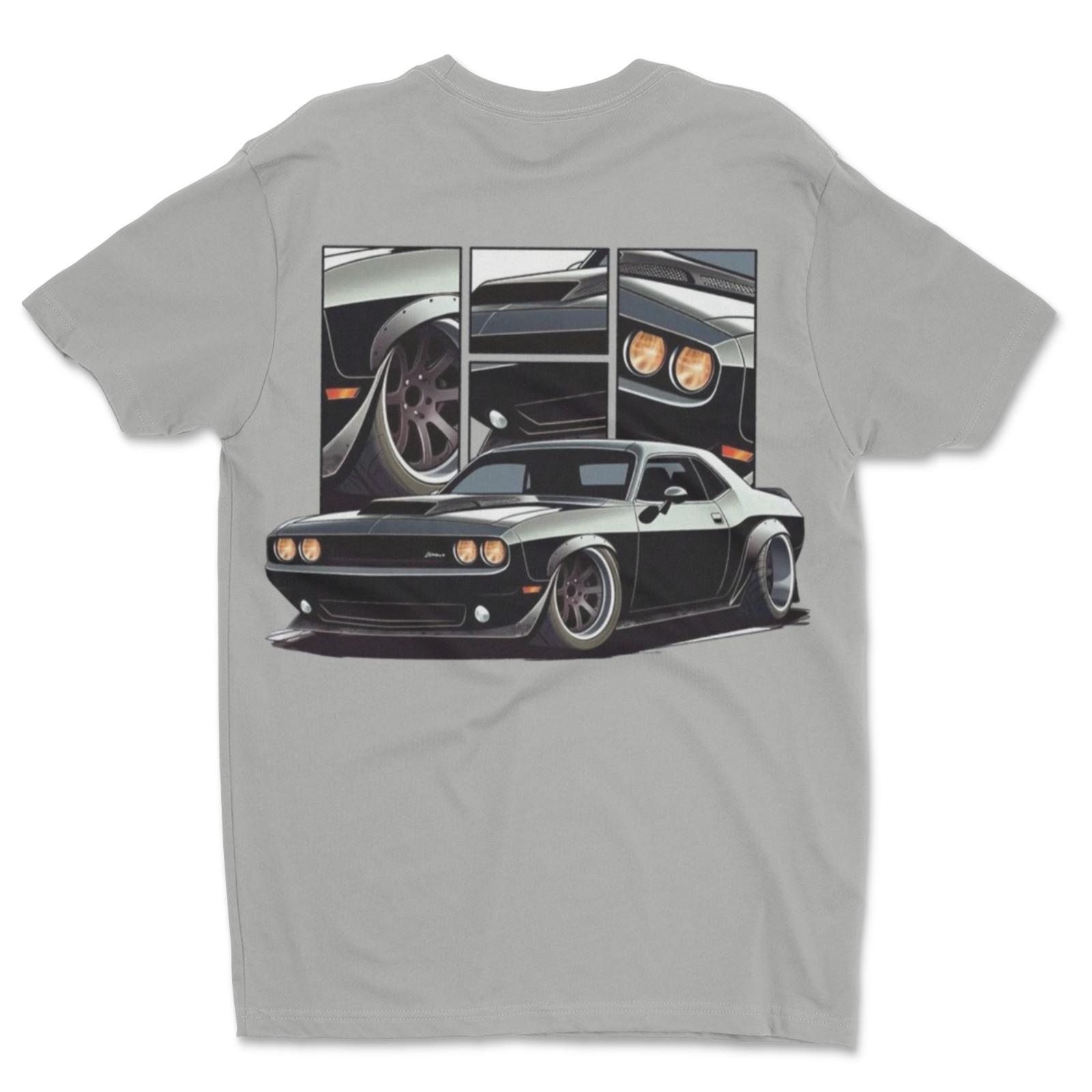 DTF Muscle car/ Custom Unisex Soft Style T-Shirts, Next Level- Cotton