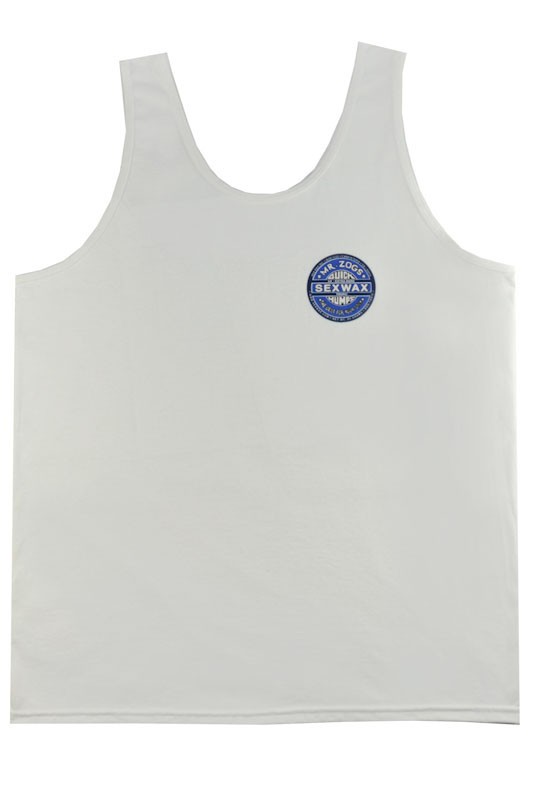 Sex Wax Quick Humps Tank – Men’s – Large / White