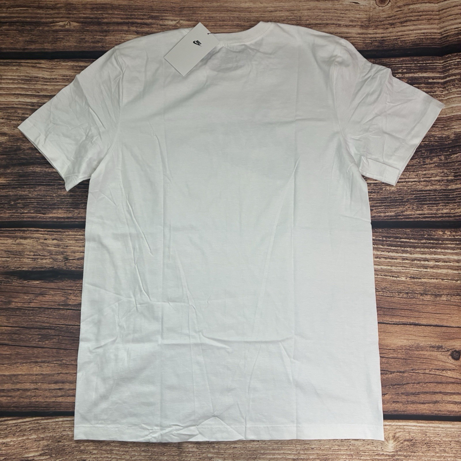 Nike Sportswear Futura Icon Mens T-Shirt White Black Logo Size M BV0622-100