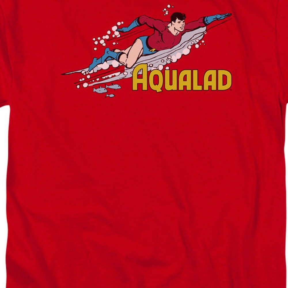 DC Aqualad Licensed Adult Unisex T-Shirt Regular Fit Tee SM-3X