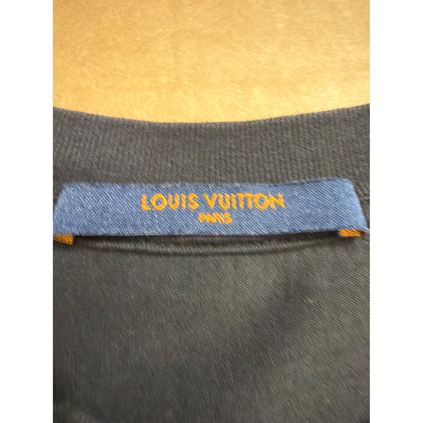 Louis Vuitton x NBA Logo Graphic T-Shirt Black Virgil Abloh RM212M L