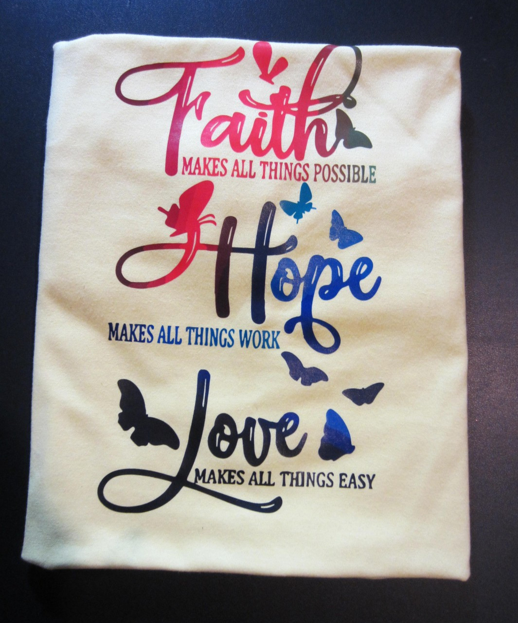 CUSTOM DTF PRINTED T SHIRTS (SIZES MED / LG / XL)