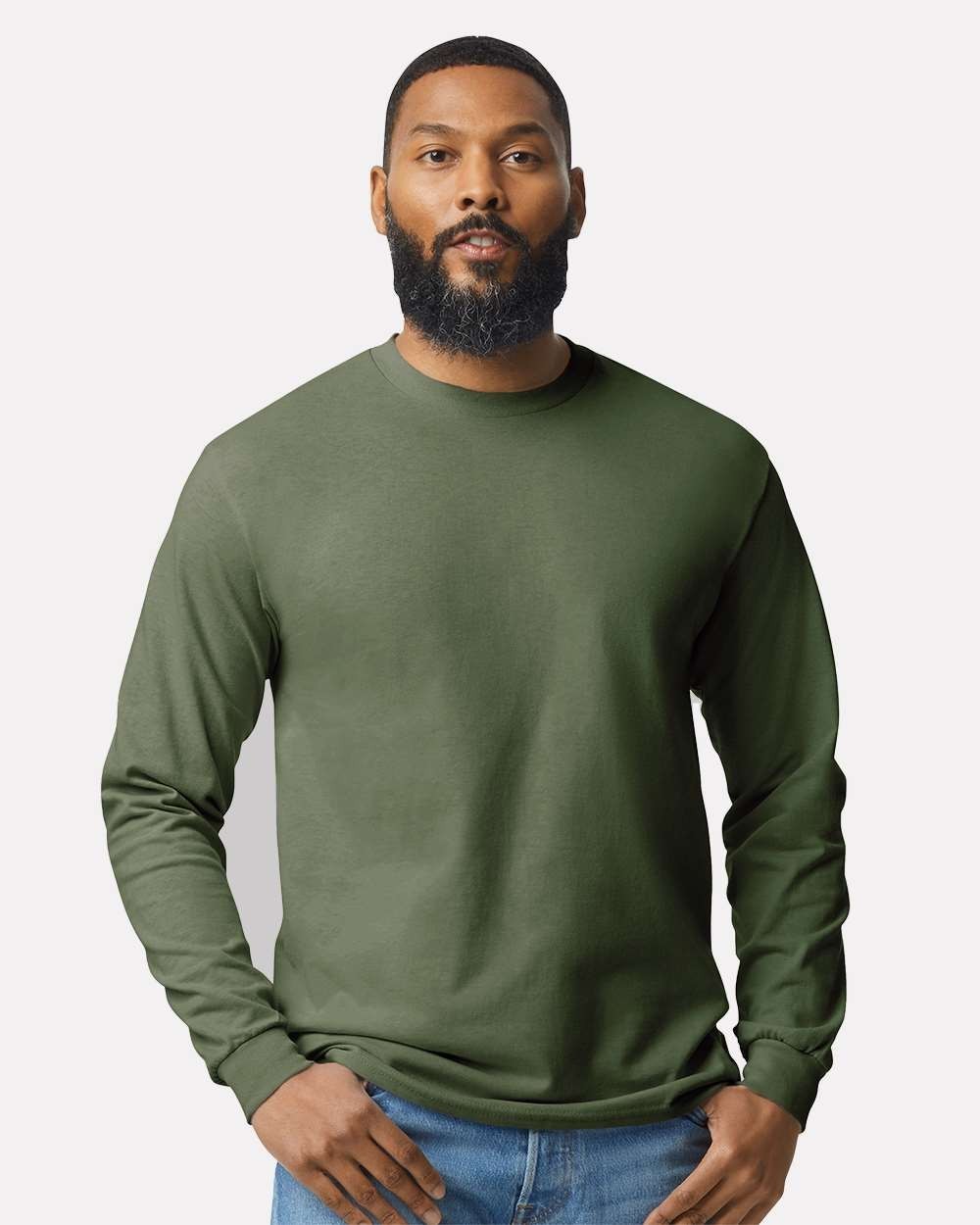 Top Dad Husband Daddy Protector Hero Fathers Day Gift Long Sleeve