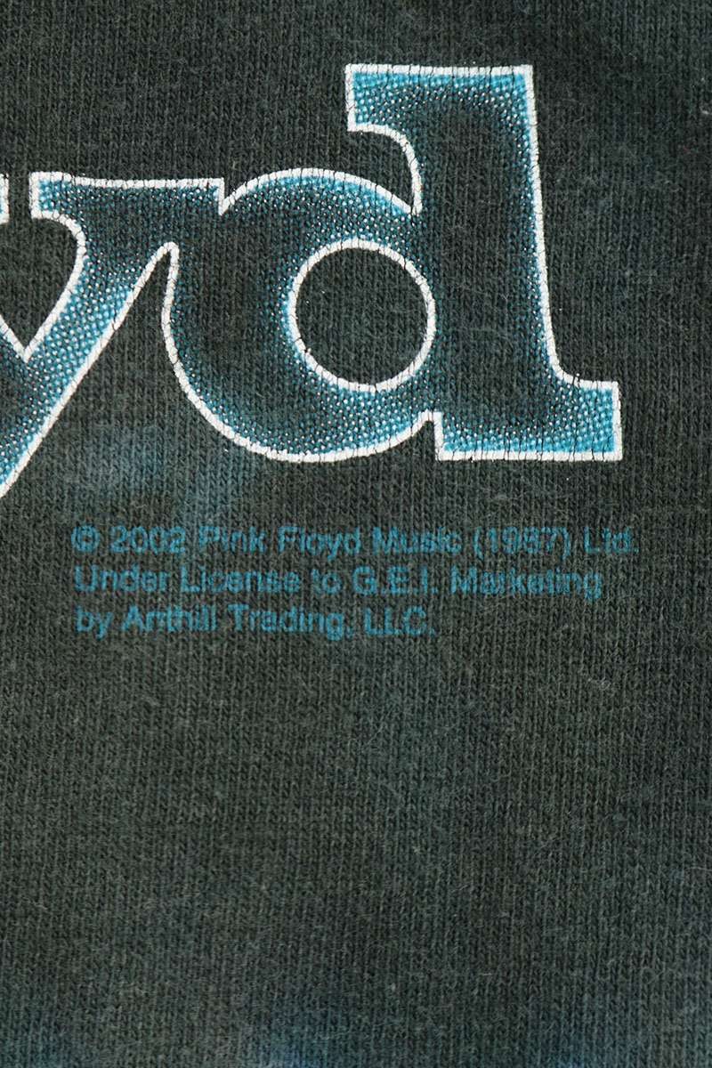 Vintage Pink Floyd Album Print T-shirt Green Multi , Size varies