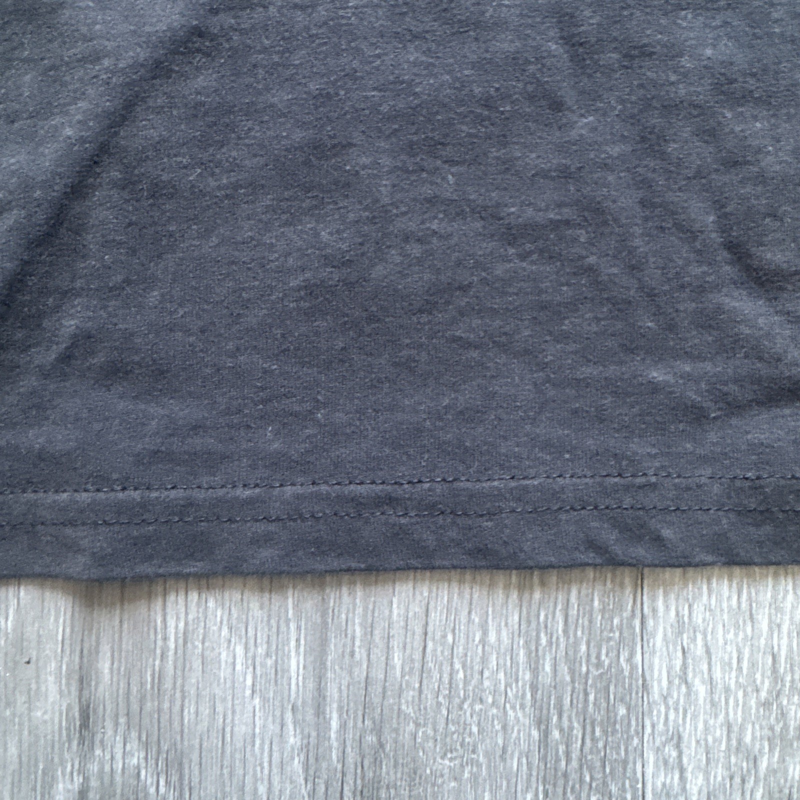 True Classic Men’s Gray Solid Knit Cotton/Poly Crew Neck Short Sleeve L Tee