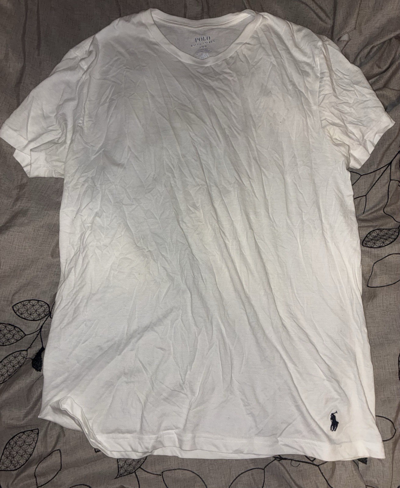 White Polo Ralph Lauren cotton t-shirt in a L #preppy #classic