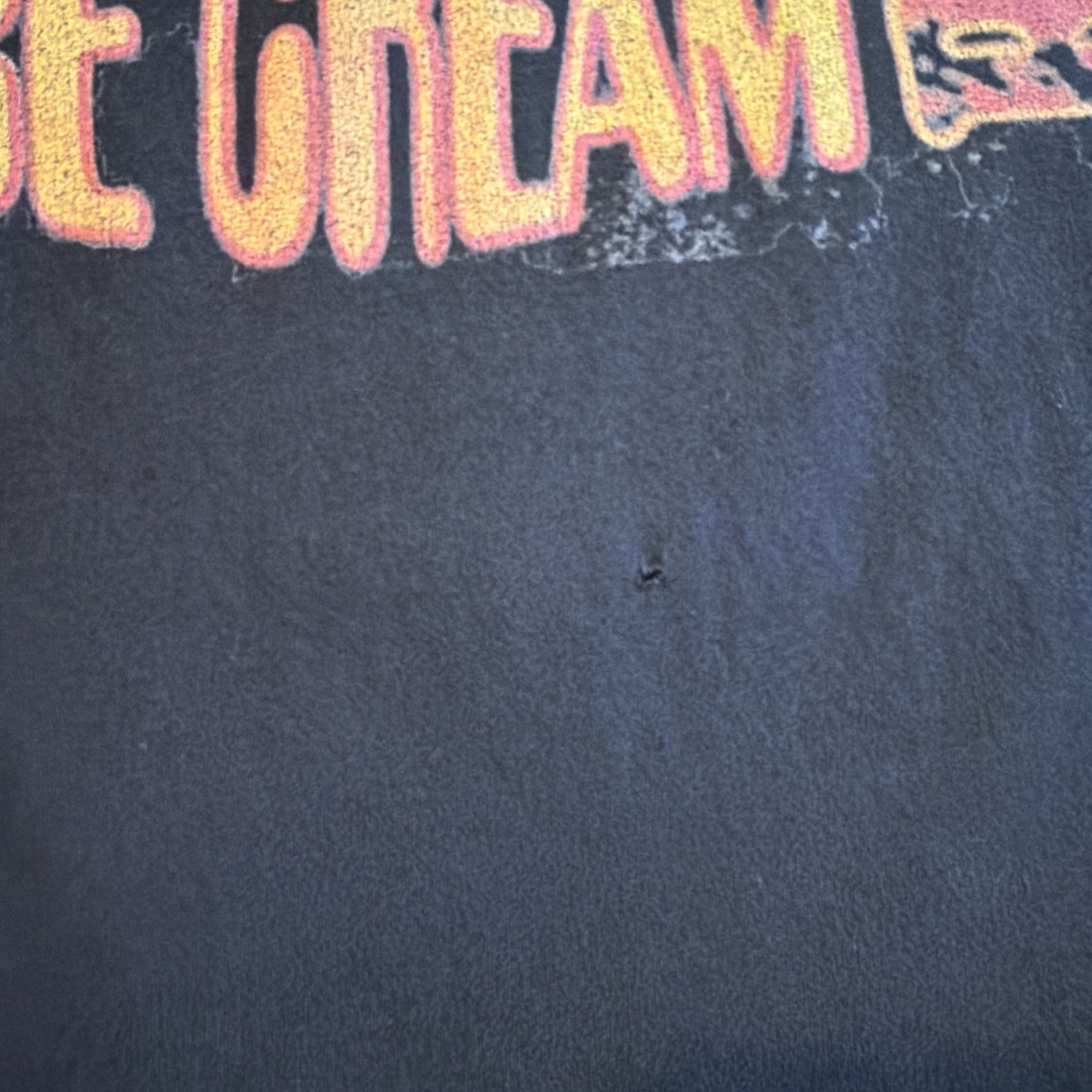 Vintage Wu-Tang Clan Raekwon Ice Cream Fire Exit Faded Black L T-Shirt REPRINT