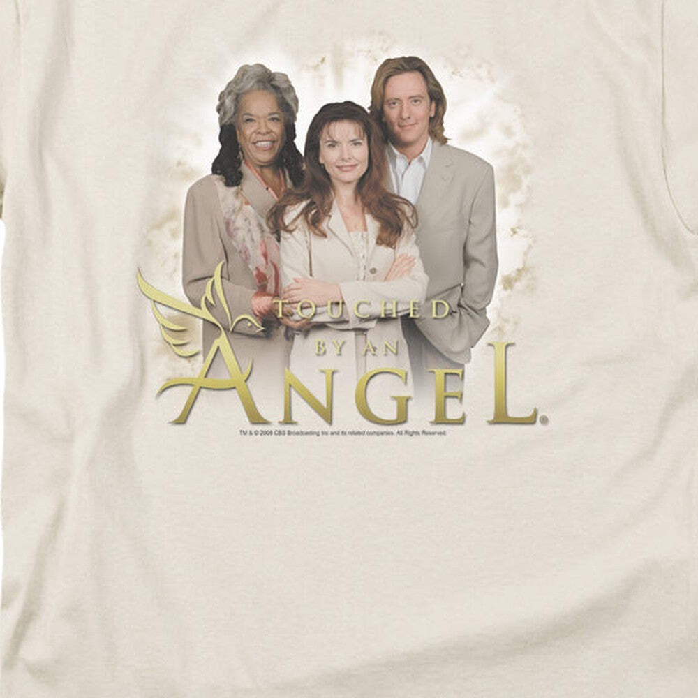 Touched By An Angel An Angel Licensed Adult Unisex T-Shirt Regular Fit Tee SM-3X