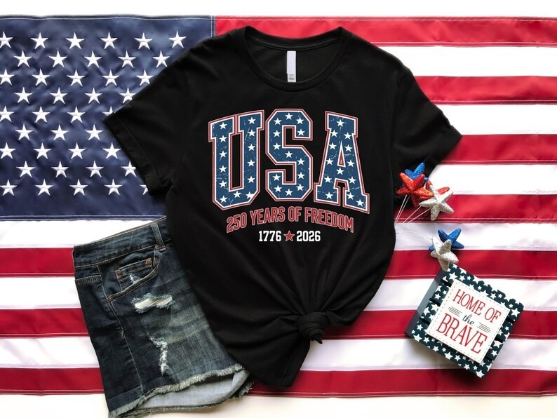 250th Anniversary Shirt 1776 2026 | 250 Years of Freedom Tee