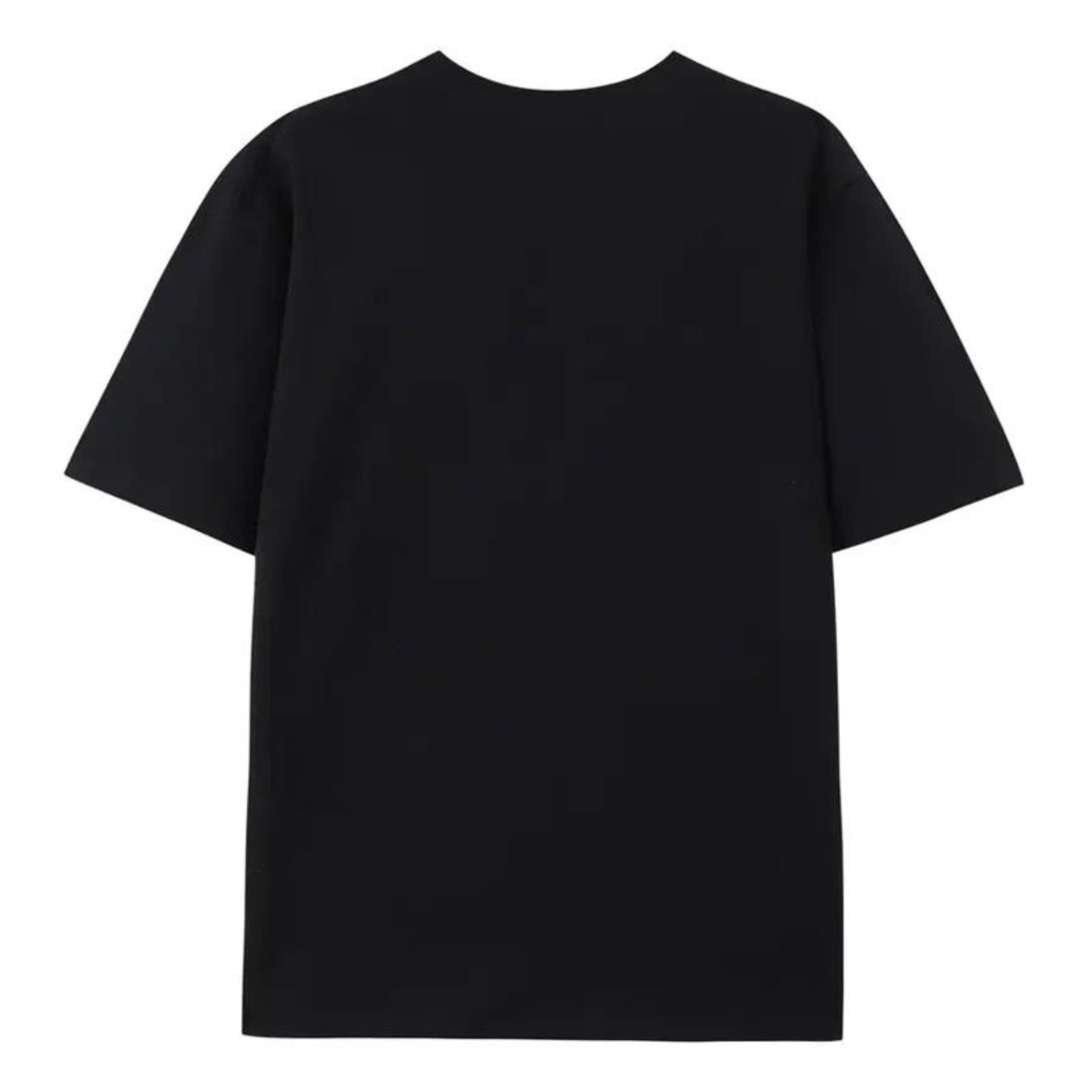 100% Cotton relaxed fit casual short sleeve tee with cross print round neck