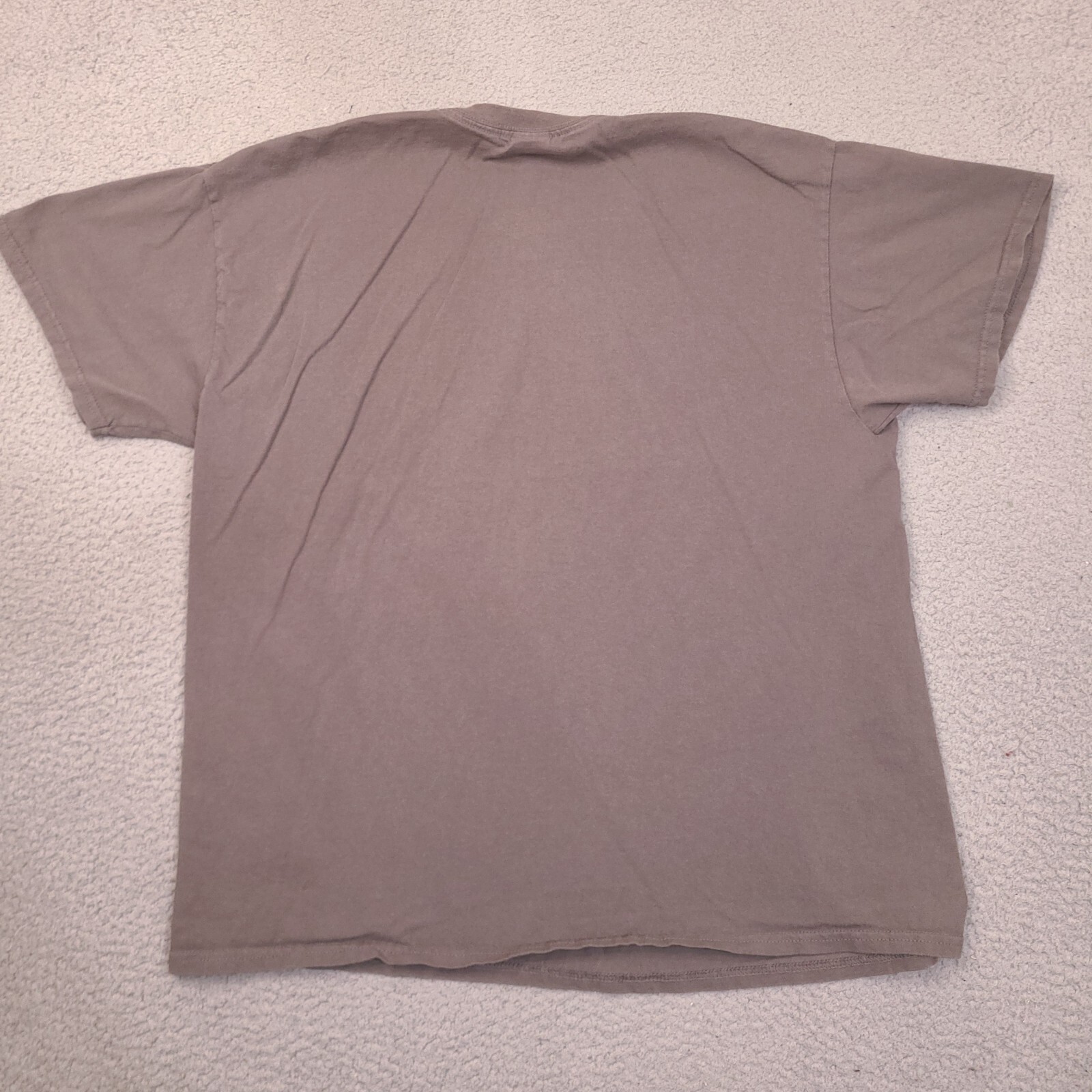 Just Shoot It T-Shirt Mens XL Gray Funny Duck Hunter Outdoor Sports Tee Humor