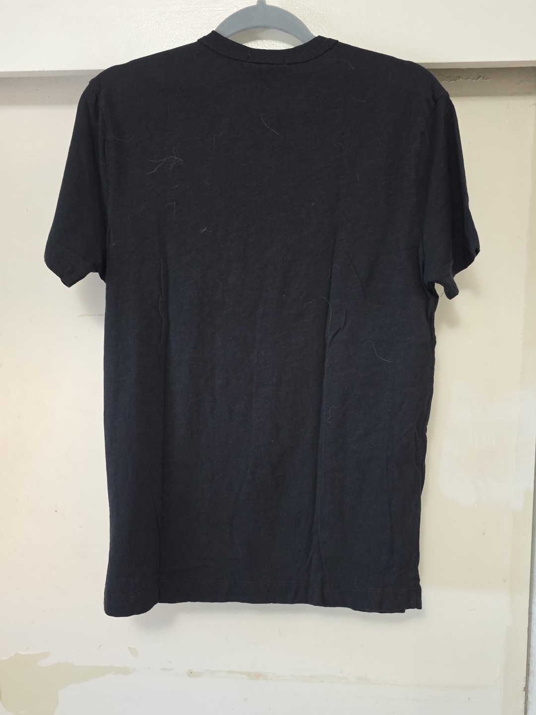 NEW Buck Mason Black Slub Modern Classic Essential Short Sleeve Tshirt Large