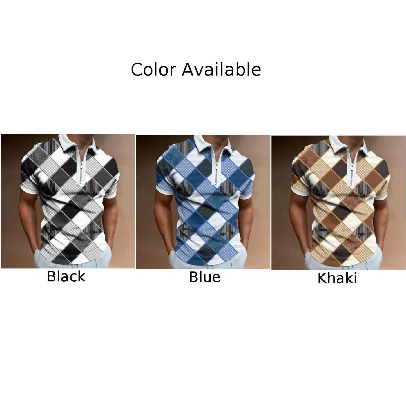 Comfortable Wear Men’s T-shirts Casual Tee Slight Stretch 3D Print Holiday