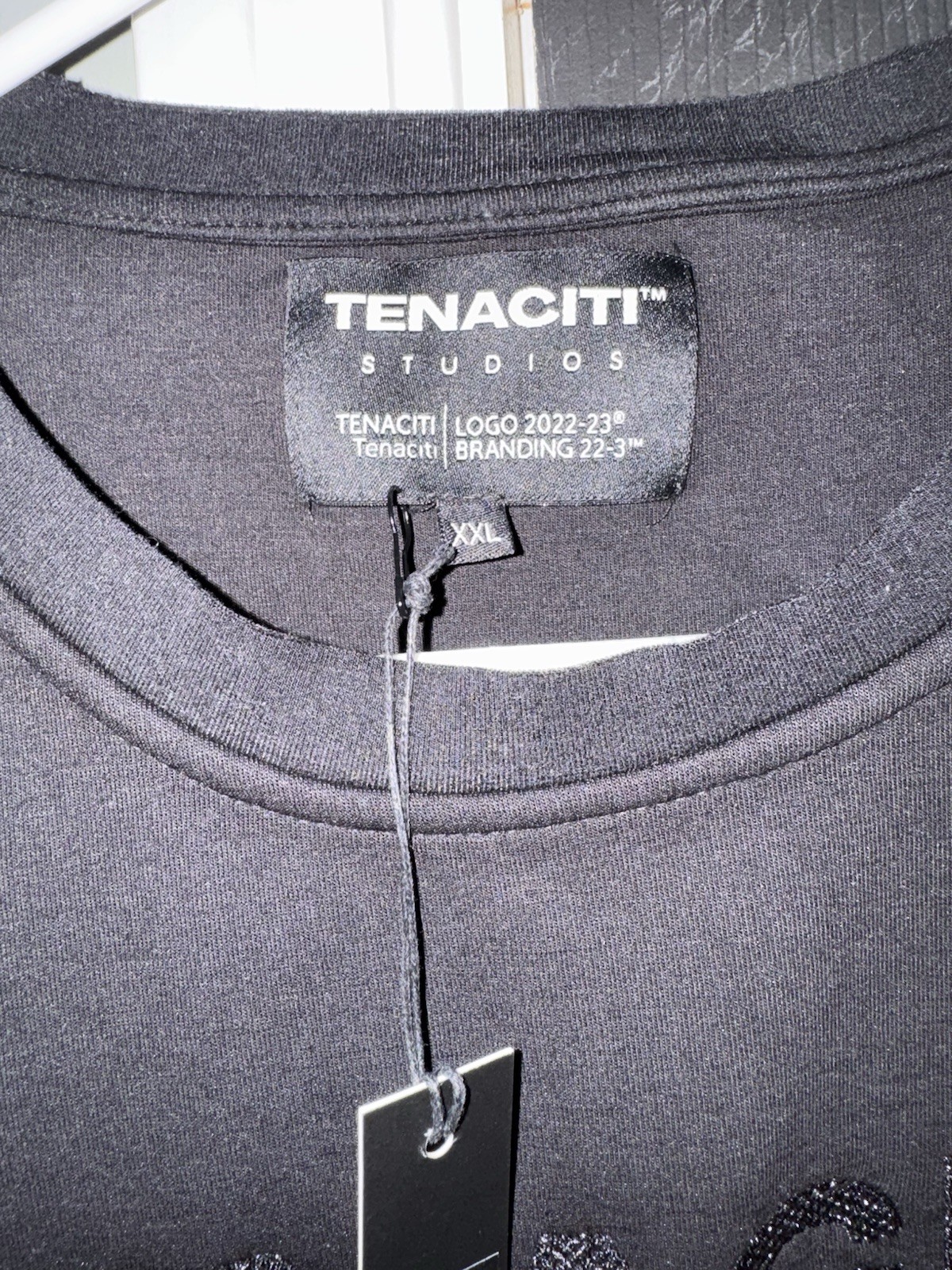 Tenaciti Studios Black Raw Hem T Shirt – Men’s Size 2XL – Brand New With Tags