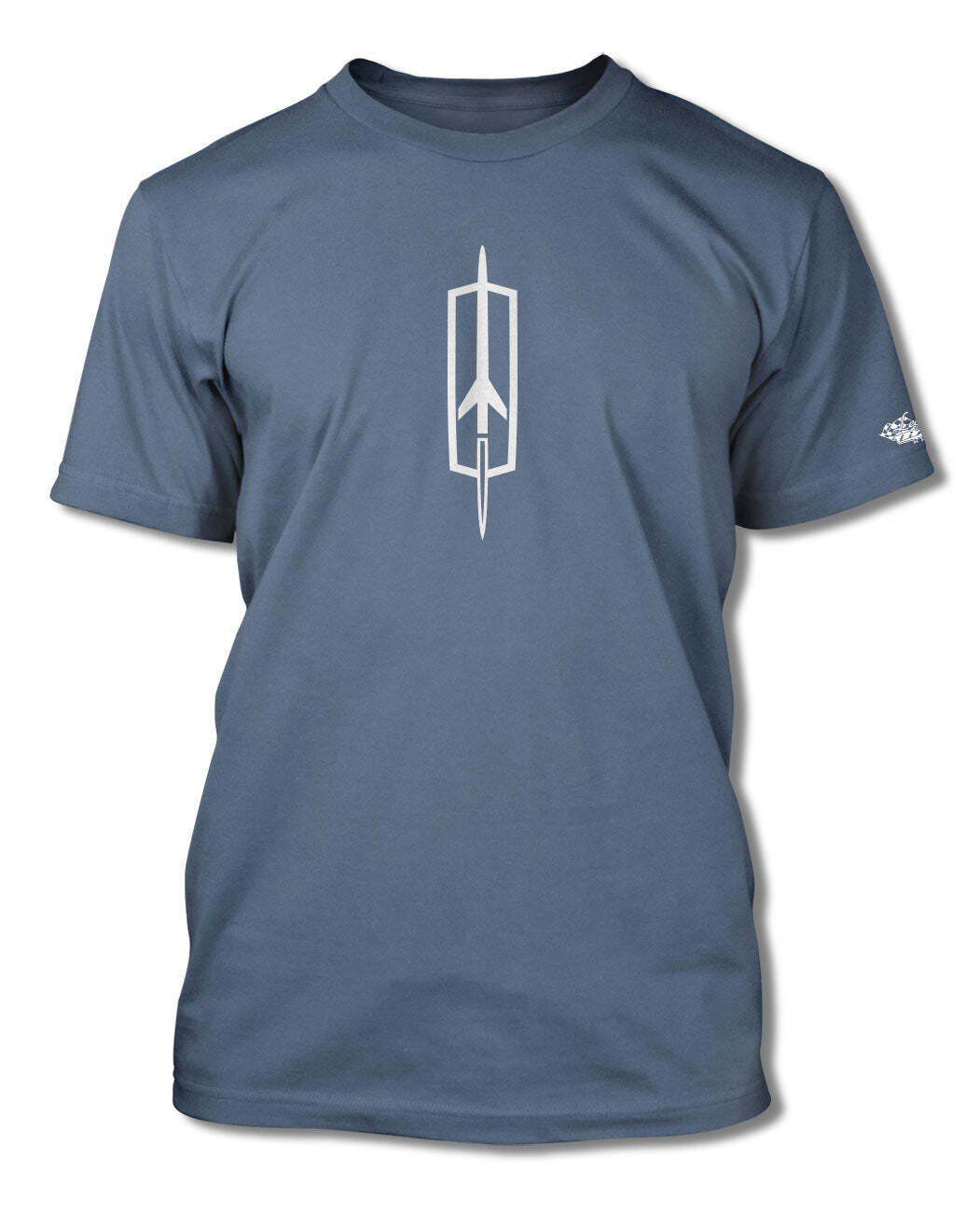 Oldsmobile Upward Rocket Emblem T-Shirt – Men – 14 Colors – American Cotton